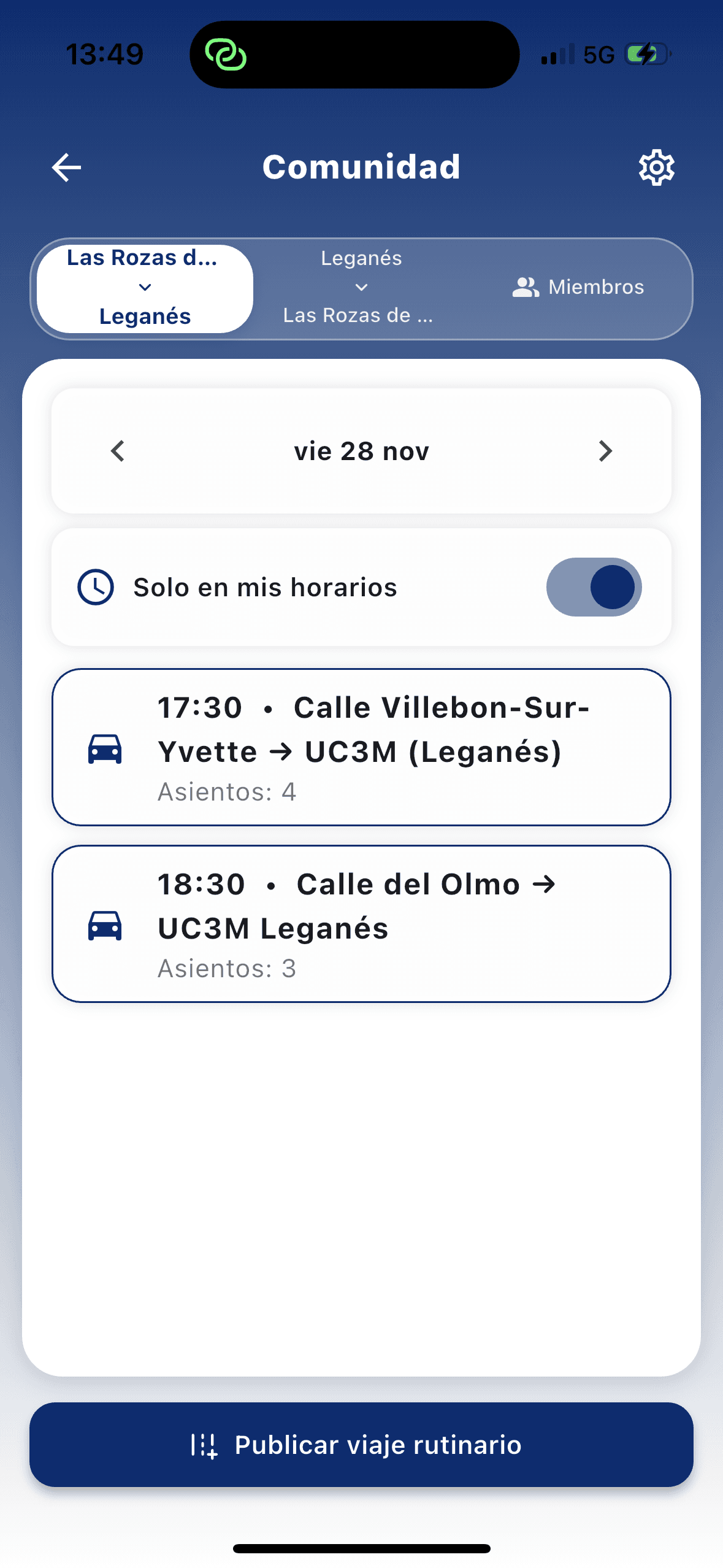 Paso 1 — Entra con tu correo universitario
