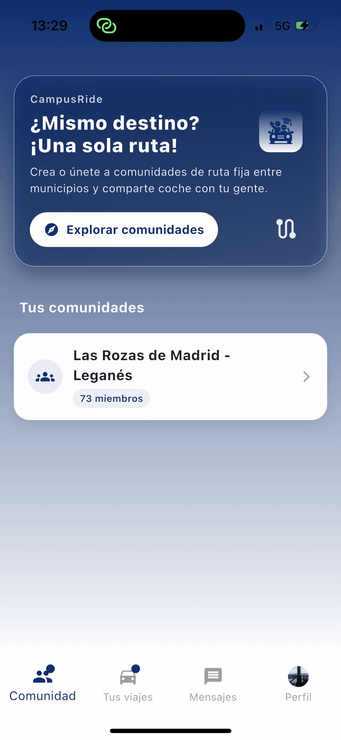 Paso 2 — Busca tu ruta habitual